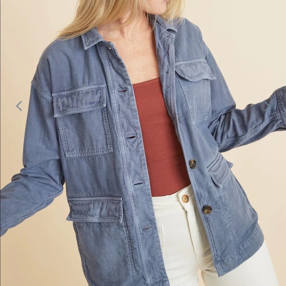 Marine Layer Chore Coat, 100% cotton, SM - Picture 3 of 13